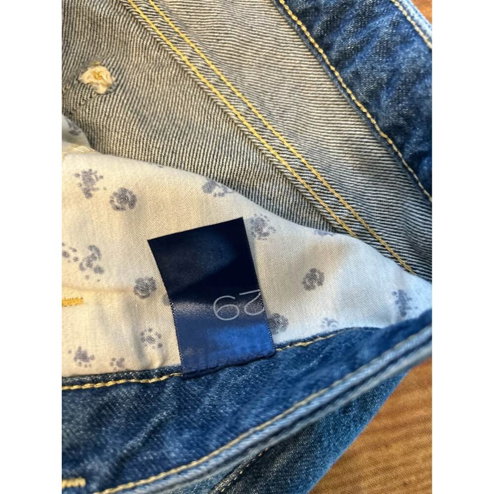 Pilcro (Anthropologie) distressed wide leg jeans - Picture 4 of 8